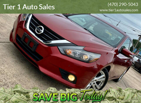 2016 Nissan Altima for sale at Tier 1 Auto Sales in Gainesville GA