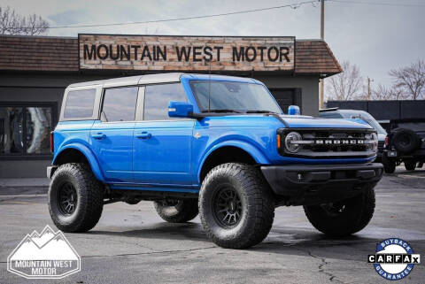 2022 Ford Bronco for sale at MOUNTAIN WEST MOTOR LLC in Logan UT