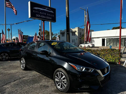 2020 Nissan Versa for sale at CITI AUTO SALES INC in Miami FL