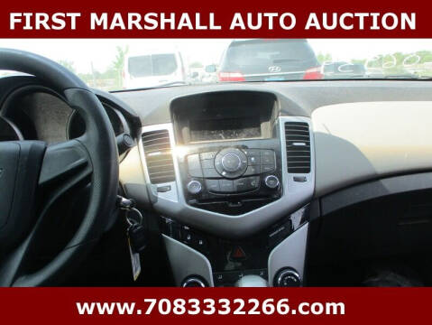 2012 Chevrolet Cruze for sale at First Marshall Auto Auction in Harvey IL