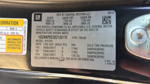 2014 Chevrolet Silverado 1500