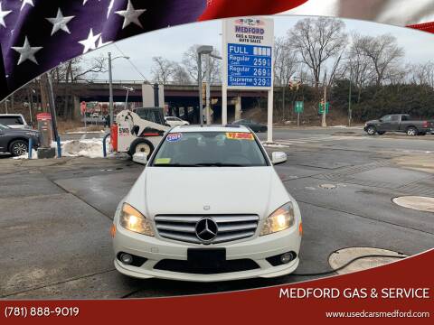 2009 Mercedes-Benz C-Class for sale at Medford Gas & Service in Medford MA