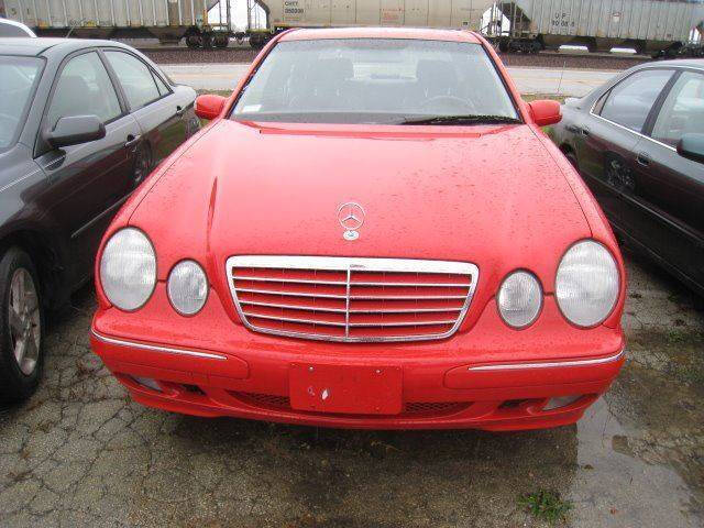 Red 2002 Mercedes-Benz E-Class E 320 E 320 4dr Sedan 9