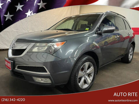 2012 Acura MDX for sale at Auto Rite in Bedford Heights OH