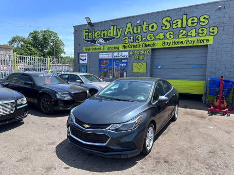 2017 Chevrolet Cruze for sale at Friendly Auto Sales in Detroit MI