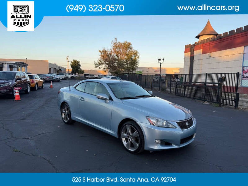 2010 Lexus IS 250C