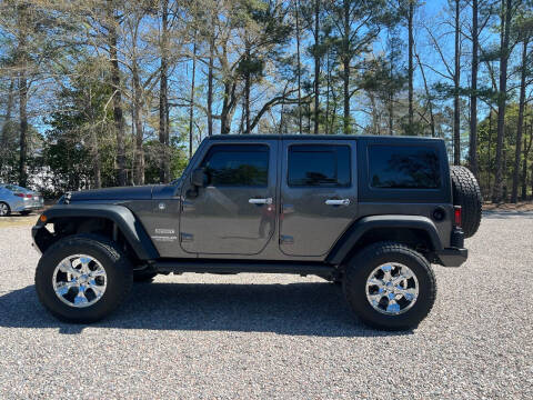 2016 Jeep Wrangler Unlimited for sale at Joye & Company INC, in Augusta GA