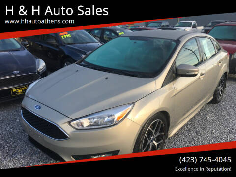 2016 Ford Focus for sale at H & H Auto Sales in Athens TN