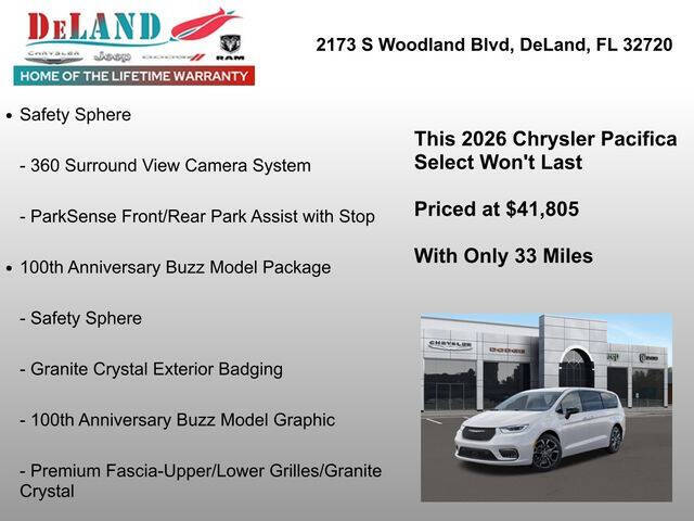 2026 Chrysler Pacifica Select