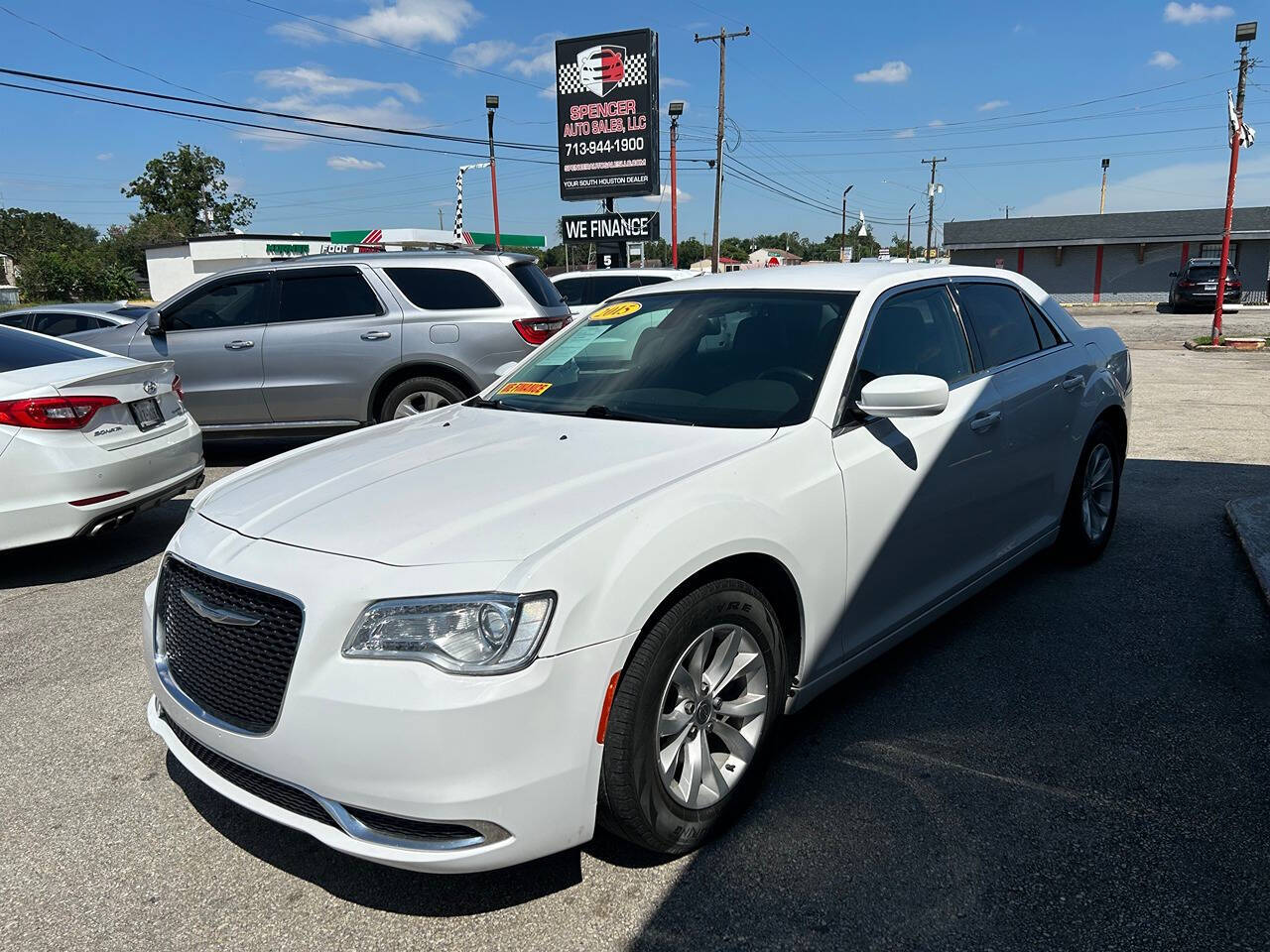 2015 Chrysler 300 for sale at SPENCER AUTO SALES in South Houston, TX