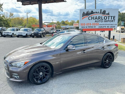 2015 Infiniti Q50 for sale at Charlotte Auto Import in Charlotte NC