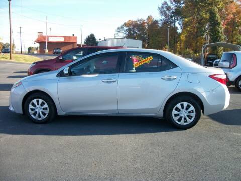 2015 Toyota Corolla for sale at Lentz's Auto Sales in Albemarle NC