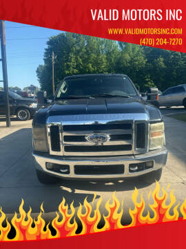 2010 Ford F-250 Super Duty for sale at Valid Motors INC in Griffin GA