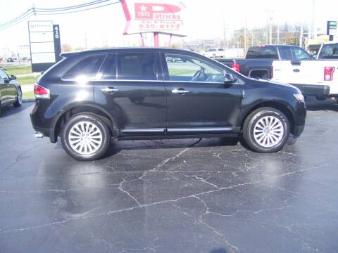 2013 Lincoln MKX for sale at Patricks Car & Truck in Whiteland IN