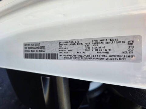 2022 RAM ProMaster 3500 159 WB