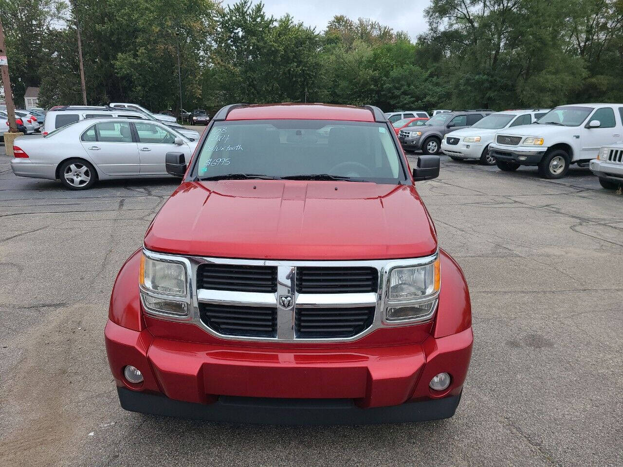 Red 2008 Dodge Nitro SXT SXT 4dr SUV 4WD 1