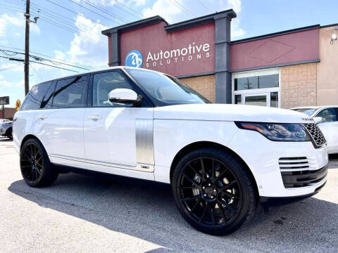2018 Land Rover Range Rover Supercharged LWB