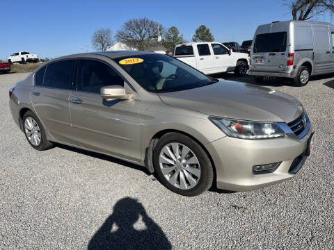 2013 Honda Accord for sale at RAYMOND TAYLOR AUTO SALES in Fort Gibson OK