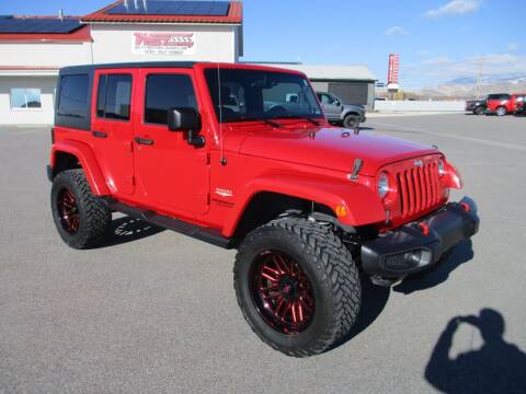 2014 Jeep Wrangler Unlimited for sale at West Motor Company in Hyde Park UT