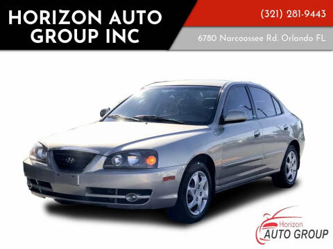 2005 Hyundai Elantra for sale at HORIZON AUTO GROUP INC in Orlando FL
