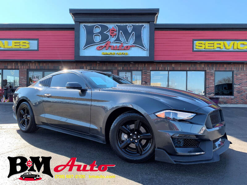 2019 Ford Mustang for sale at B & M Auto Sales Inc. in Oak Forest IL