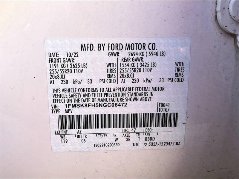 2022 Ford Explorer Limited