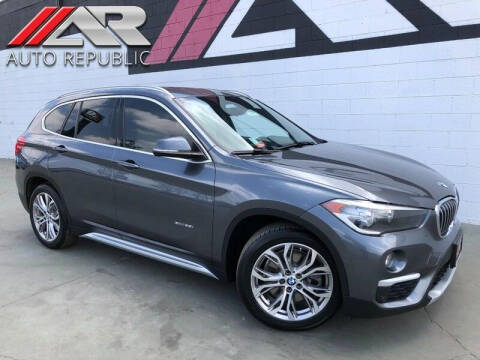 2016 BMW X1 for sale at Auto Republic Fullerton in Fullerton CA