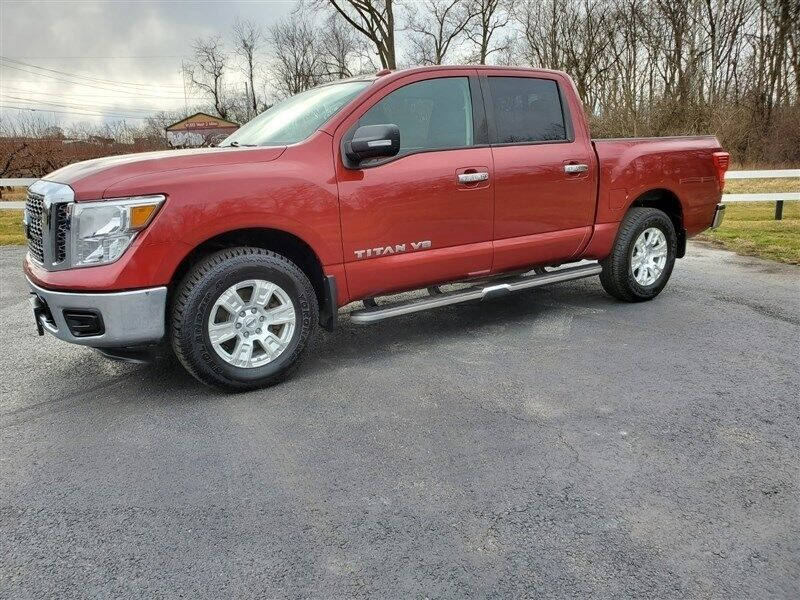 2018 Nissan Titan for sale at Woodcrest Motors in Stevens PA