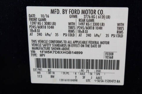 2017 Ford Explorer XLT