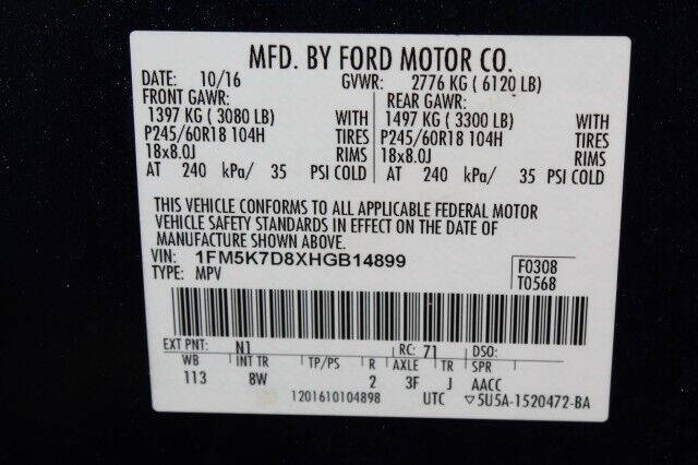 2017 Ford Explorer XLT