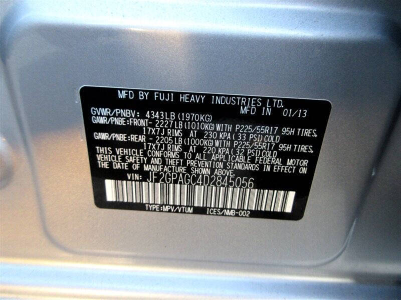 2013 Subaru XV Crosstrek 2.0i Limited