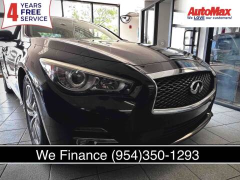 2014 Infiniti Q50 for sale at Auto Max in Hollywood FL