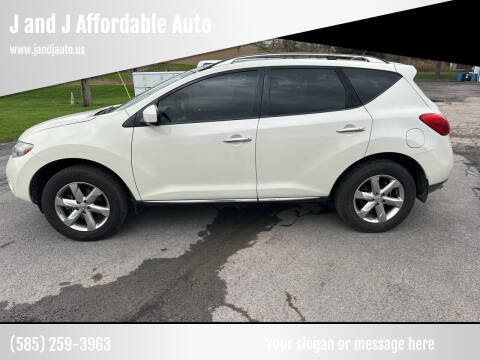 2010 Nissan Murano for sale at J and J Affordable Auto in Williamson NY