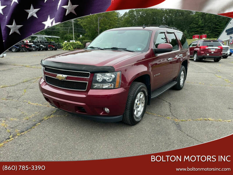 2009 Chevrolet Tahoe for sale at BOLTON MOTORS INC in Bolton CT