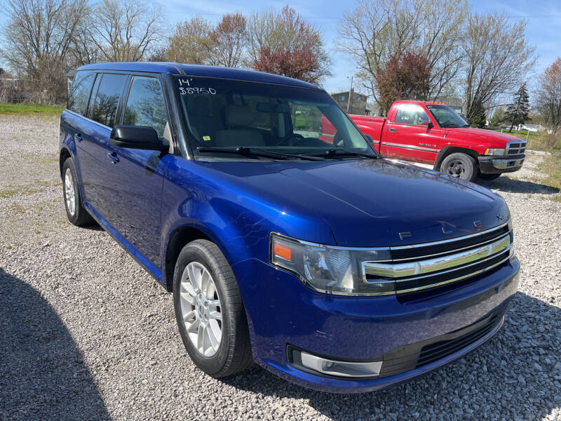 2014 Ford Flex for sale at HEDGES USED CARS in Carleton MI