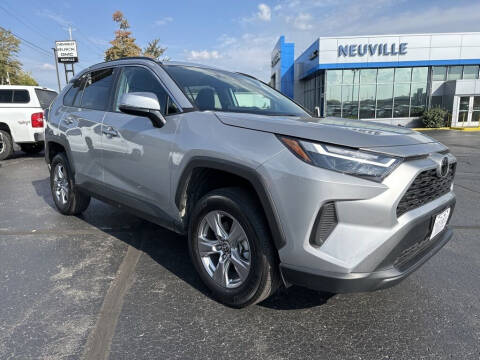 2023 Toyota RAV4 for sale at NEUVILLE CHEVY BUICK GMC in Waupaca WI