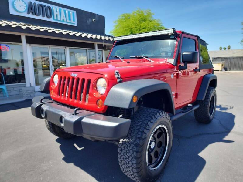 2010 Jeep Wrangler for sale at Auto Hall in Chandler AZ