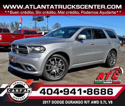 2017 Dodge Durango for sale at ATLANTA TRUCK CENTER LLC in Doraville GA