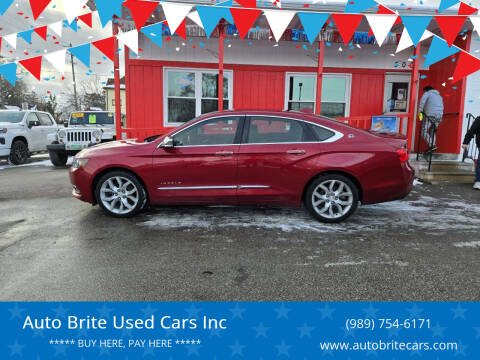 2015 Chevrolet Impala for sale at Auto Brite Used Cars Inc in Saginaw MI