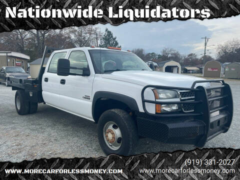 2005 Chevrolet Silverado 3500 for sale at Nationwide Liquidators in Angier NC