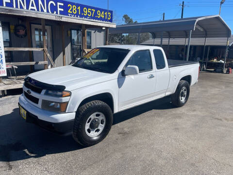 2012 Chevrolet Colorado for sale at Texas 1 Auto Finance in Kemah TX