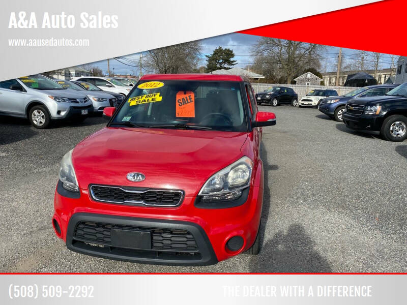 2012 Kia Soul for sale at A&A Auto Sales in Fairhaven MA