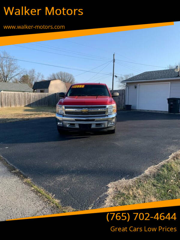2012 Chevrolet Silverado 1500 for sale at Walker Motors in Muncie IN