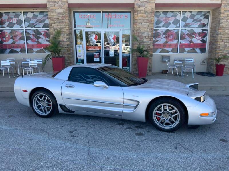 2003 Chevrolet Corvette for sale at Iconic Motors of Oklahoma City, LLC in Oklahoma City OK