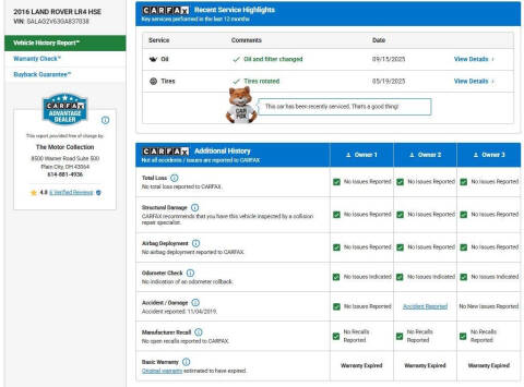 2016 Land Rover LR4 HSE