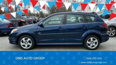 2006 Pontiac Vibe for sale at DND AUTO GROUP in Belvidere NJ