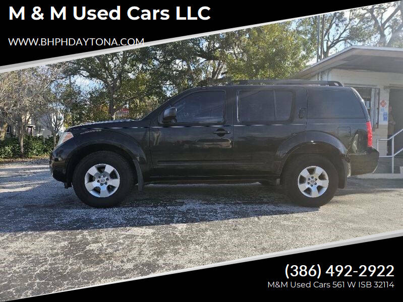 2011 Nissan Pathfinder for sale at M & M Used Cars LLC in Daytona Beach FL