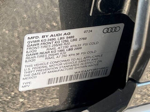 2024 Audi Q5 quattro S line Prem Plus 45 TFSI