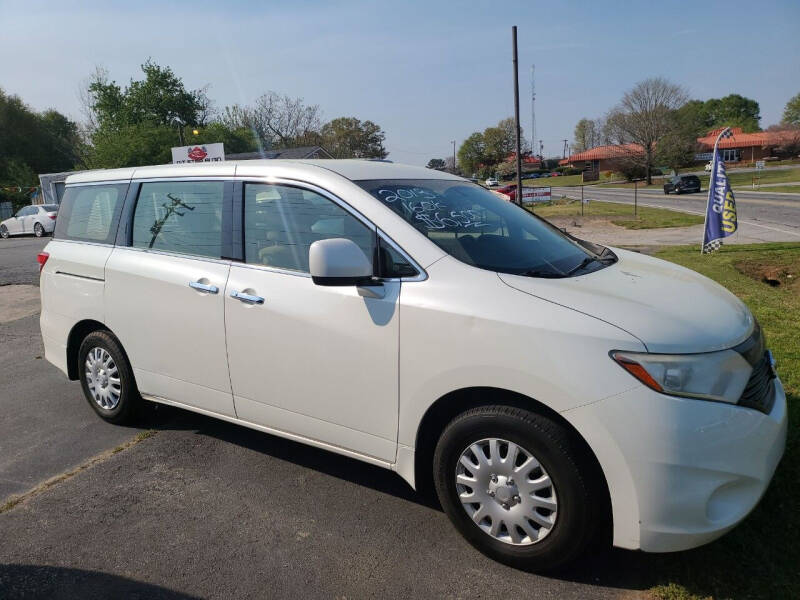 2013 Nissan Quest for sale at One Stop Auto Group in Anderson SC