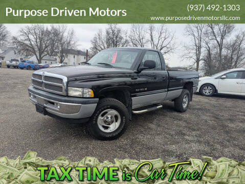 2001 Dodge Ram 1500 for sale at Purpose Driven Motors in Sidney OH